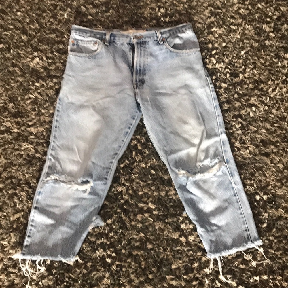 Baggy vintage LEVIS crops fits 10